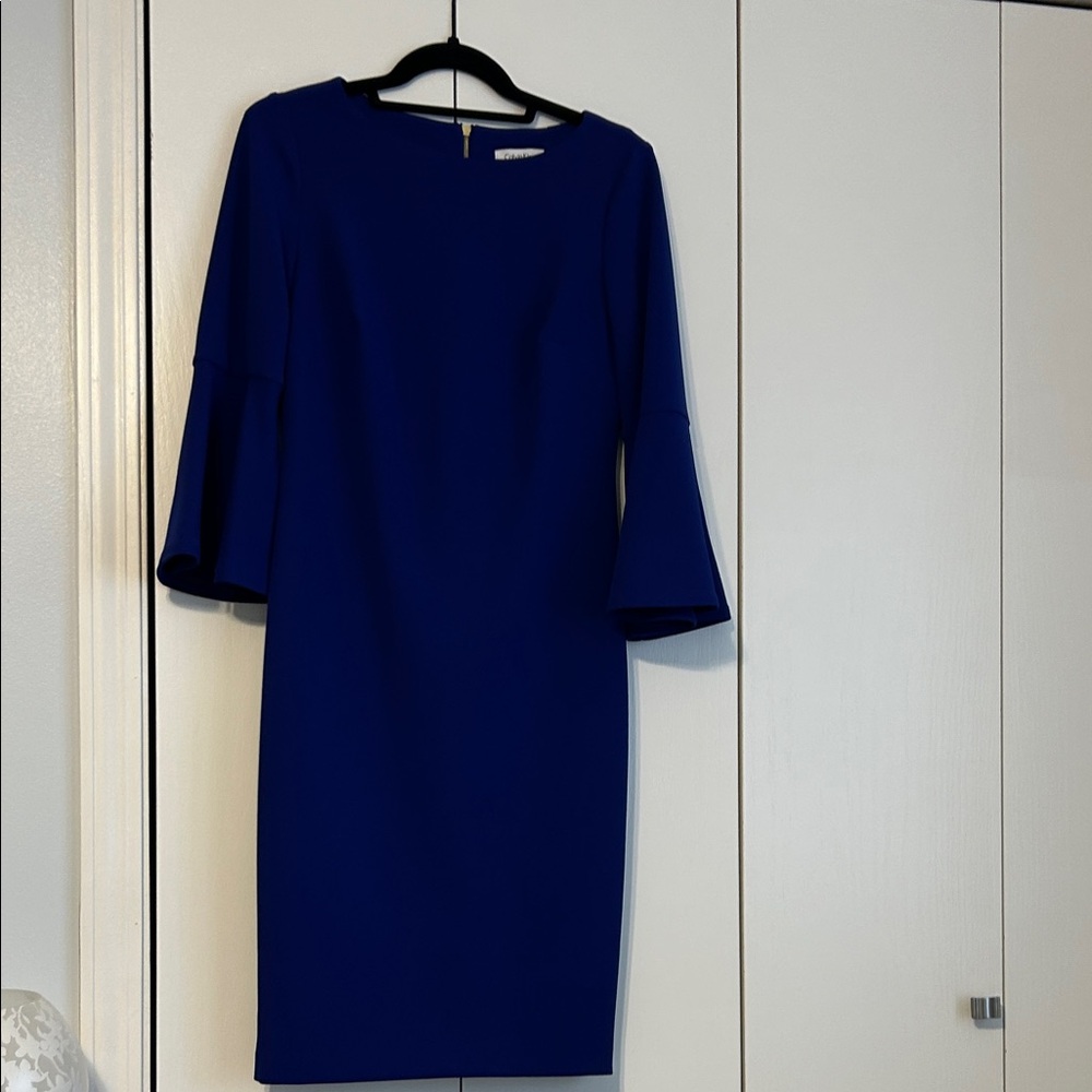 Calvin Klein Royal Blue  Dress